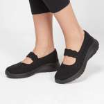 Skechers Bedford Sneaker - Black - 8