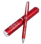 Teaching Is A Work Of Heart Pen In Case Gift Set