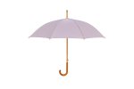 23" Wooden Shaft And Hooked Handle Umbrella