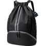 - Sports Drawstring Backpack Gym Swim Bag With Shoe Section