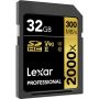 Lexar 32GB Professional 2000X 300MB/S Sdhc Uhs-ii Memory Card – LSD2000032GBNNNG