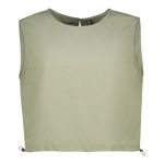Drawstring Crop Top