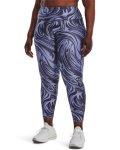 Women's Heatgear Armour Printed Ankle Leggings - Tempered Steel 3X