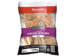 6 X 1.15KG CRUMBED CHICKEN Burgers