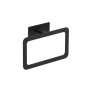 No Drilling /rectangle Shape Hand Towel Ring/ Matte Black YM23