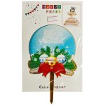 Feliz Navidad Globe “merry Christmas” Topper