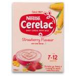 Nestle Cerelac Baby Cereal With Milk 250G - 7 To 12 Months - Strawberry