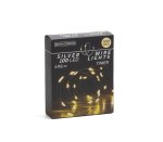 X-mas Silver Wire 100LED Lights Warm White