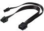 Cpu 8 Pin Splitter Atx Cpu 8 Pin Female To Motherboard Cpu 8 Pin Male + Cpu 4 Pin Male Power Supply Cable Eps 12V For Motherboard Converter Adapter Po
