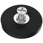 1PC Rubber Coated Neodymium Magnets With Stud: Anti-scratch Mounting Magnets For LED Lighting Bar Signal Lighting - Strong M4 Ma
