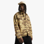 Swank Men's Camo Trucker Multi Natural Jacket