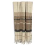 Check Faux Mohair Throw 140X180CM