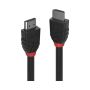 Lindy HDMI 2.0 M-m Cable - Black Line - 2M