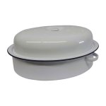 Roaster Enamel Oval 38CM 1ST Grade