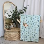 Fleece Blanket Safari On The Road Green Set