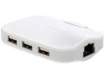 KANEX USB3.0 Gigabit Ethernet Adapter Plus 3 Port USB