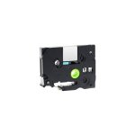 Tz Tape Laminated 12MM Black white TZE231
