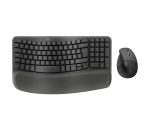 Logitech Wave Keys & Lift Vertical Mouse Ergonomic Keyboard & Mouse Combo Wireless Multi-device – New