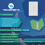 Deye 20KW Inverter & 30KWH Battery Solar Kit
