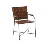 Whispering Woods Antique Leather Armchair