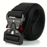 Man Genuine Belt Outdoor Hunting Tactical Belt Multifunctional Belt Buckle Nylon Belt High Quality Marine Canvas Belt Plastic Be
