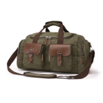 Canvas Duffle Bag For Travel Carry-on Bag - Army Green