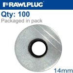 Aluminum Washer 14MM 100PCS