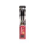 Colgate Double Action Medium Charcoal Toothbrush 2 Pack