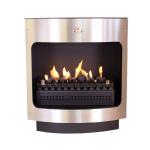 @home Maluti Gas Box Vent Freestanding 760 Stainless Steel Face