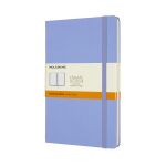 Moleskine Large Ruled Hardcover Notebook 13 X 21CM Hydrangea Blue - Lined