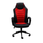 Faux Leather Gaming Office Chair - Blue