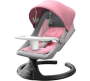 Baby Swings For Infants Automatic Baby Swing 5 Speed Bluetooth Baby Bouncer - Pink Rocker Chair Pink