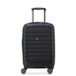 DELSEY Shadow 5.0 Cabin Suitcase - S Expandable Business 55CM -black - Ys Travel Bags