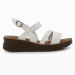 Pierre Cardin Low Wedge - White - 9