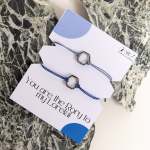 Lorelai & Rory" Bracelet Set