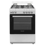 ELBA 60CM Full Gas Cooker – Stainless Steel 04 66CL442G