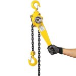 Neolun Heavy-duty Lever Chain Hoist With 1.5 Ton Capacity And 20 Ft Chain For Industrial Applications