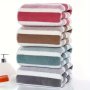 4pcs Ultra Absorbent Striped Towel Set - Quick Dry Soft & Durable For Spa Fitness And Travel - Perfect For Everyday Use