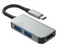 3 In 1 Type C To 4K HDMI USB C To HDMI Adaptor YD-44