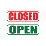 Closed Open Sign