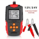 12V & 24V Battery Tester Battery Analyzer Test Tool Digital Tester For Wet gel sla flooded efb lead-acid agm