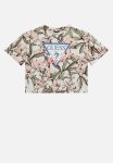 Guess Short Sleeve T-Shirt - Flower White Combo