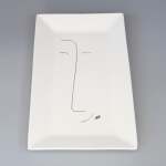 Faces Of Felicity Large Porcelain Rectangular Platter - Entice