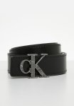 Calvin Klein Mono Hardware Leather Belt 30MM - Black