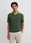 Australian Cotton V-neck Knit Polo
