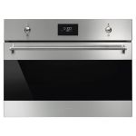 Smeg SO4301M0X 45CM Classic Aesthetic Micro + Grill Galileo Oven