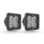 LED 20 Watt Flush Mount Work Light 3 Inch Flood Set Of 2