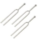 Joyangy 3PCS 440HZ A Tuning Forks For Violin Metal Alloy A Tuning Fork Set 12CM Guitar Tuner Tone Tool Standard Tuning Fork For