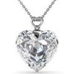 DESTINY Aroura Heart Necklace With Swarovski Crystals
