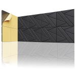 Acoustic Panels With Self-adhesive Sound Proof Foam Wall Panels